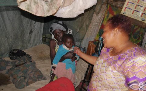 HIV-Projekt in einem Slumgebiet von Nairobi